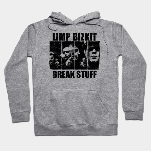 Limp Bizkit -vintage pencil style Hoodie by RetroPandora